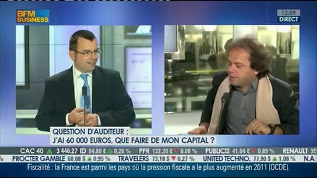 Jean-François Filliatre / BFM Business : les questions des auditeurs - 21/10/2012