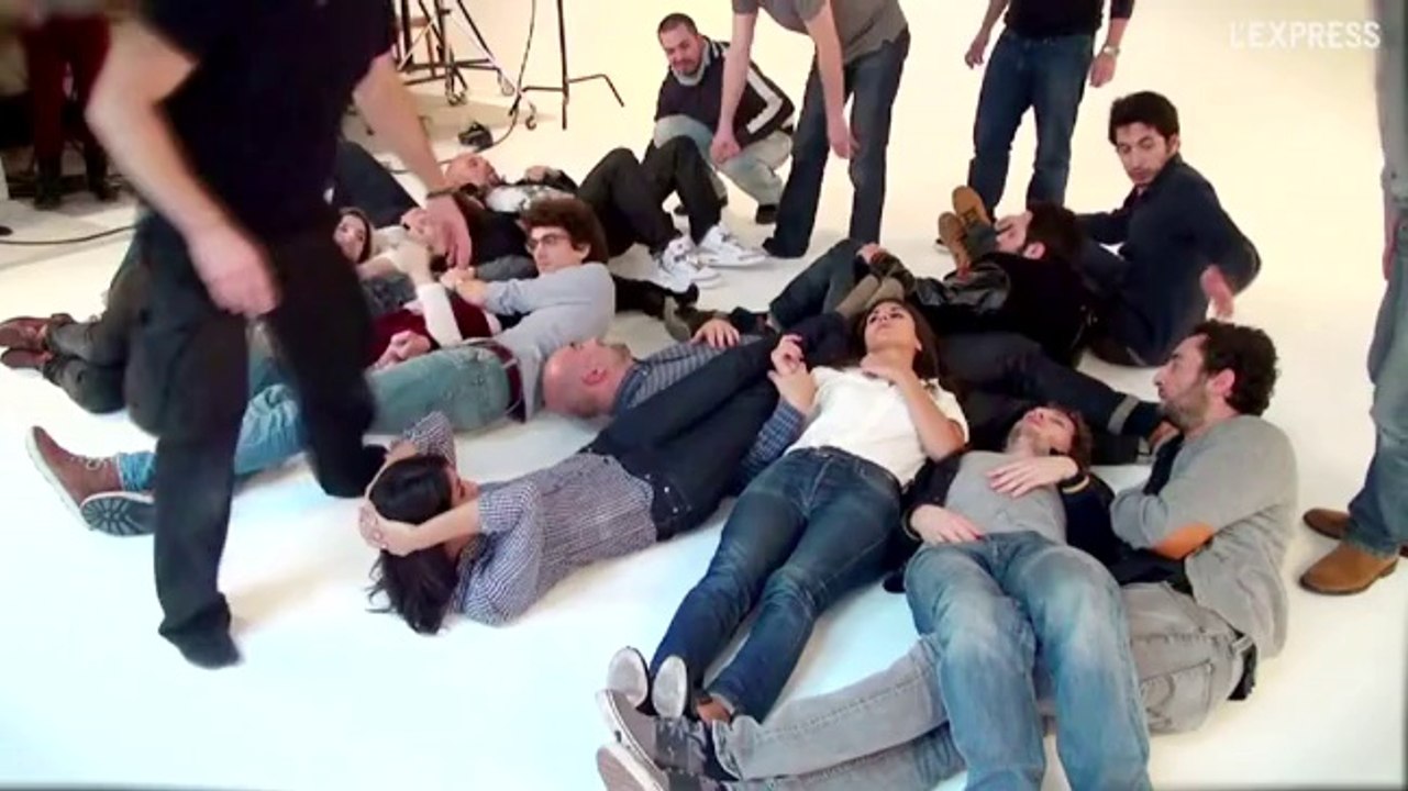 Making of séance photo bande de potes du cinéma...