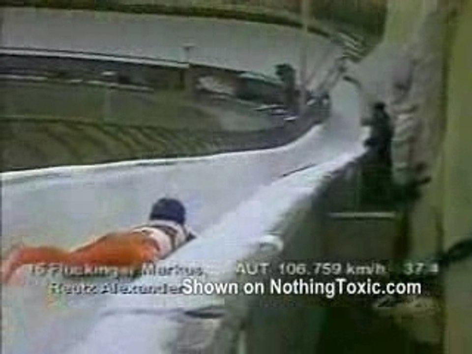 Régis fait de la luge !!!