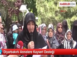 Diyarbakırlı Annelere Kayseri Desteği