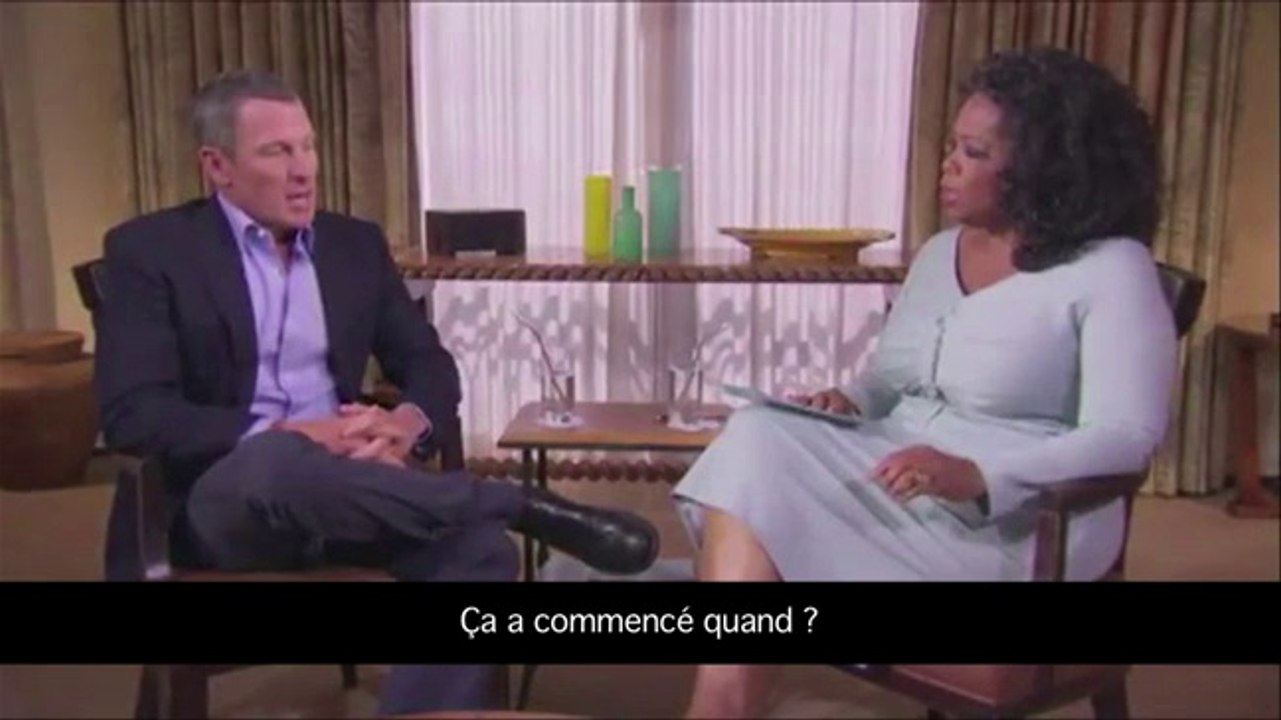 Dopage: les aveux de Lance Armstrong