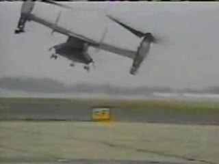 Video Aircraft-Helicopter v22 Crash