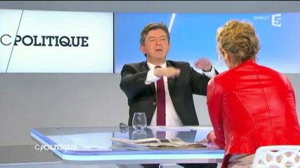 Mélenchon dans "C politique" sur Chypre