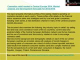 Central Europe Cosmetics retail Market Analysis and Forecast 2019