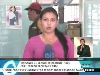 Registrados 32 casos de dengue en Táchira durante mayo