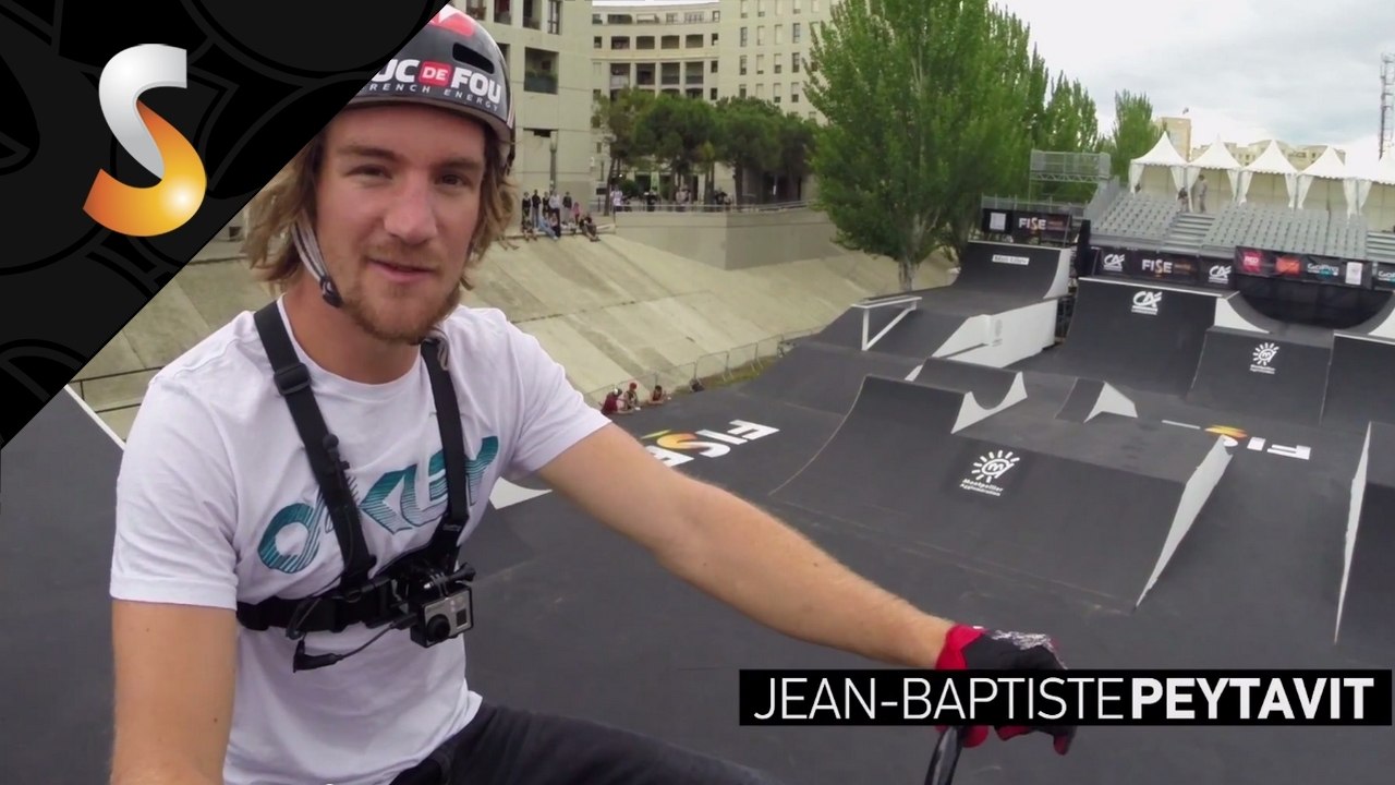 GoPro Course Preview - BMX Park Jean-Baptiste Peytavit - FISE World Montpellier 2014