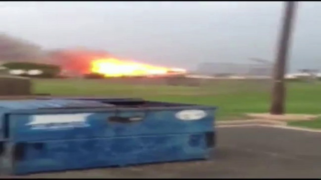 Explosion de l'usine de West