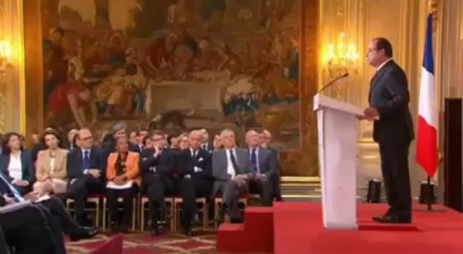 François Hollande nos écoles doivent être protégées des violences