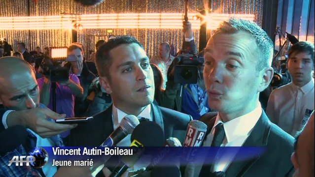Vincent et Bruno, les premiers mariés homosexuels
