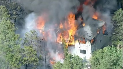Etats-Unis:des incendies "hors de contrôle"