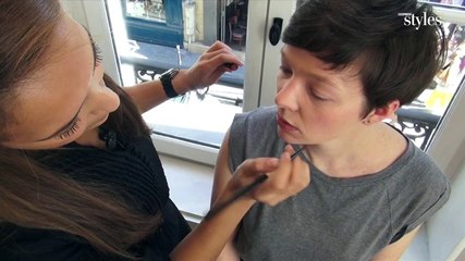 Maquillage de mariée: un look charbonneux