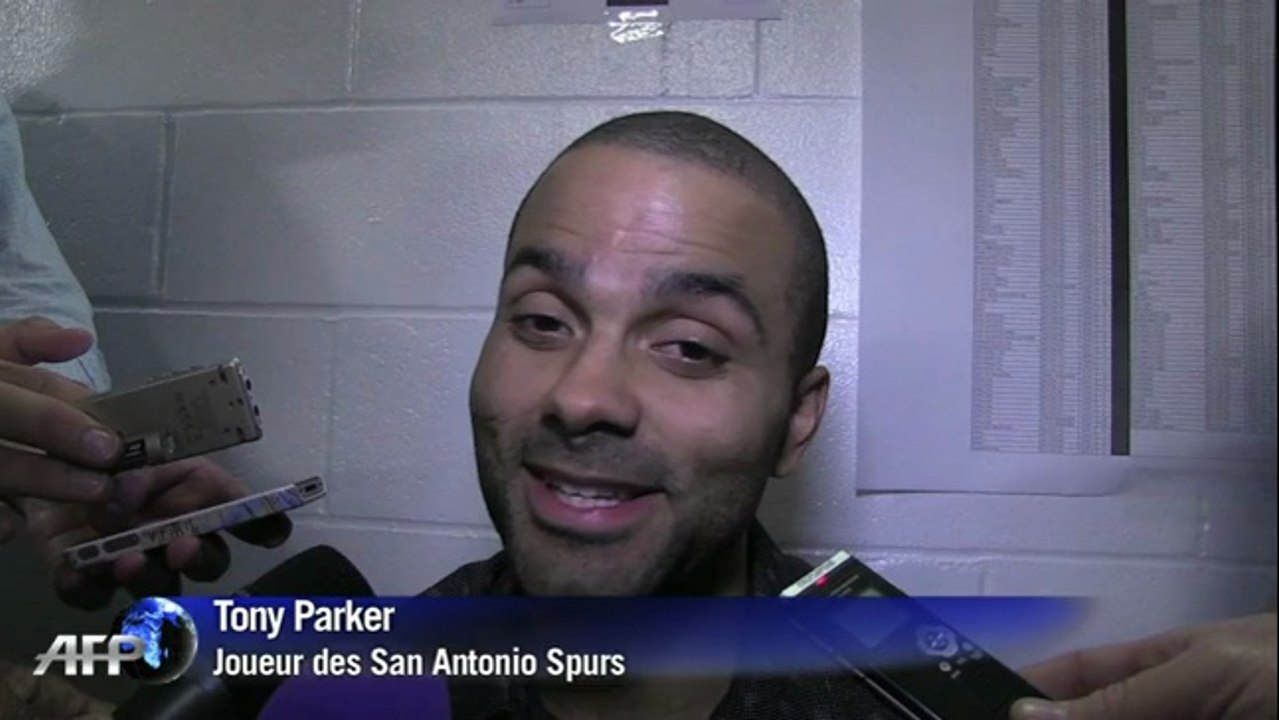 Tony Parker / Victoire des Spurs dans la finale NBA