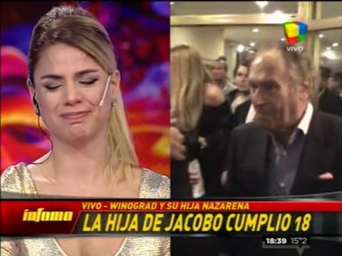 Pronto.com.ar Marina Calabró se quebró en llanto