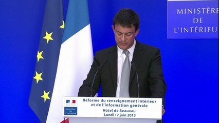 Réforme du renseignement: Manuel Valls présente ses perspectives