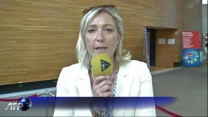 Levée de l'immunité: Marine Lepen réagit