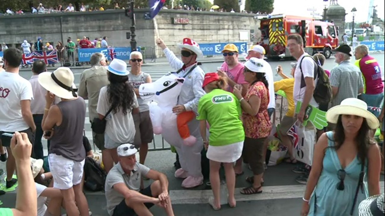 Chris Froome, vainqueur de la 100ème du Tour de France