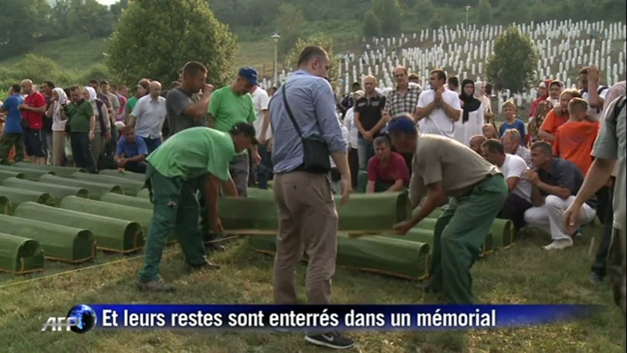 Les musulmans de Bosnie commémorent le génocide de Srebrenica