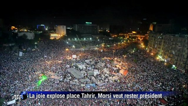 Egypte: l'armée renverse le président Morsi
