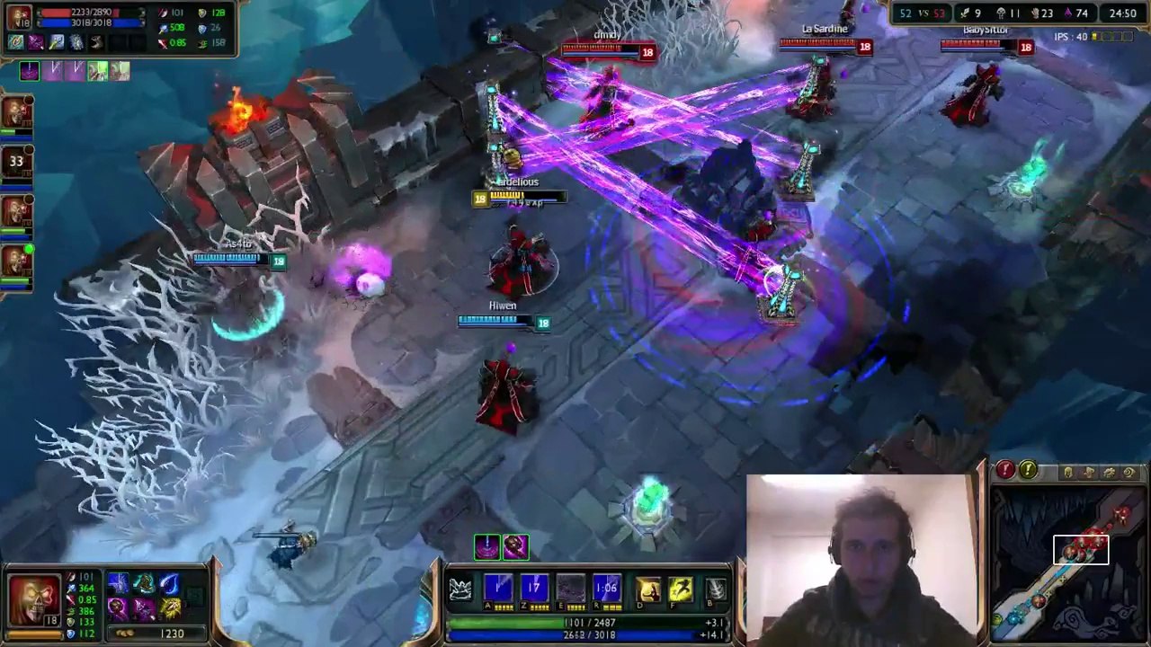 ArcanaTV - Frite en live sur LoL !