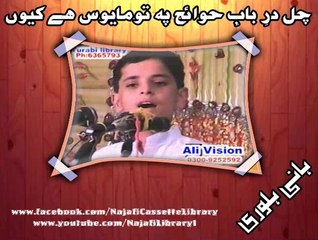 Manqabat - Maula Abbas (as) - چل درِباب الحوائج پہ تو مایوس کیوں ہے ۔ ہانی ہلوری