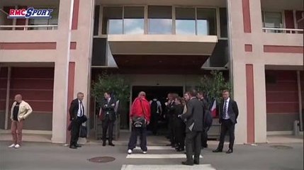Football / Equipe de France / Les Bleus sont arrivés à Nice (avec Ribéry) 31/05
