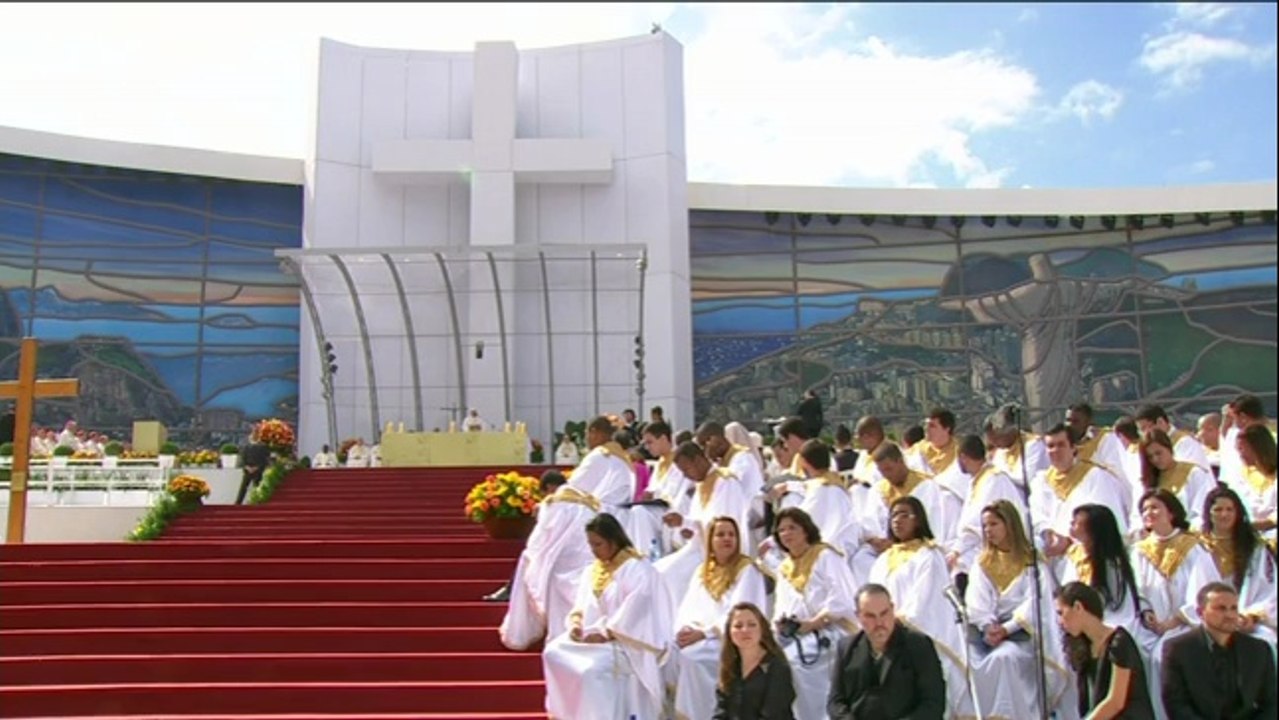 Rio de Janeiro: le pape célèbre la messe de clôture des JMJ de Rio