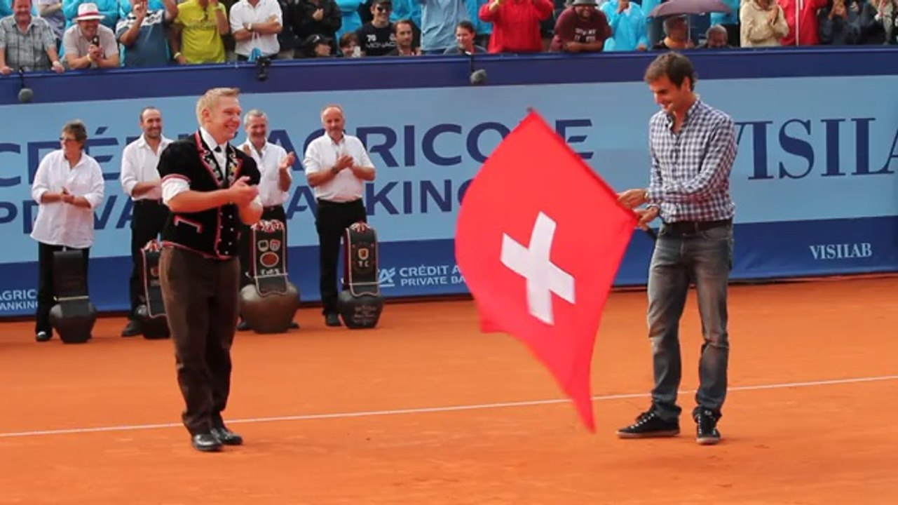 Roger Federer à Gstaad 2