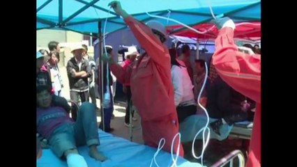 Chine: les secouristes à la recherche de survivants après les séismes