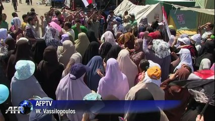 Tải video: Egypte: les islamistes refusent de se disperser