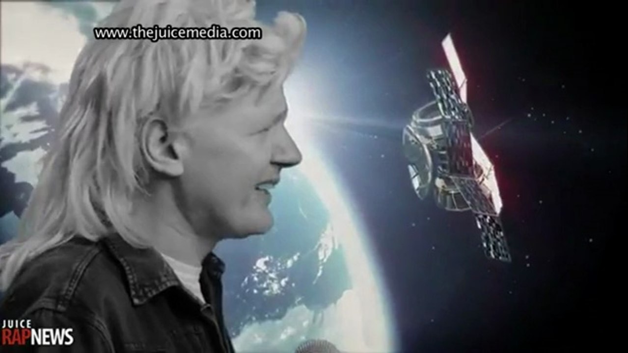 Julian Assange en rock star dans une parodie musicale