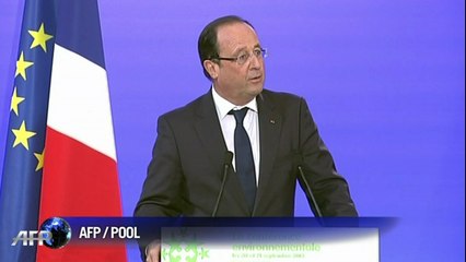 Conférence environnementale: François Hollande souhaite "préserver" le pouvoir d'achat des ménages