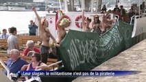 Greenpeace soutient ses militants, les Femen manifestent en leurs noms