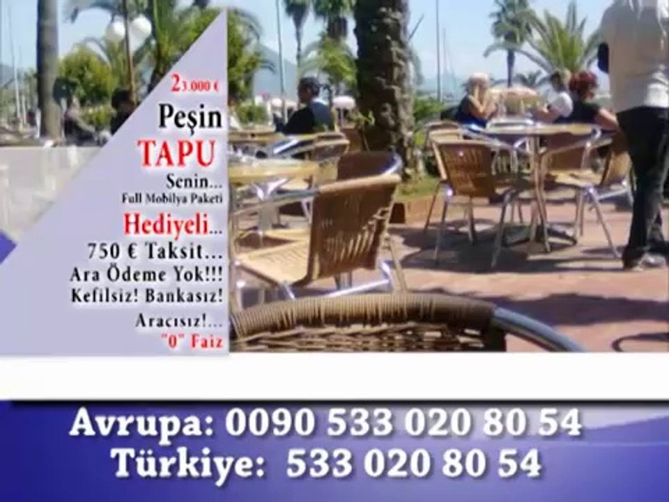 Artev Global Dalaman Evleri 15 Dk