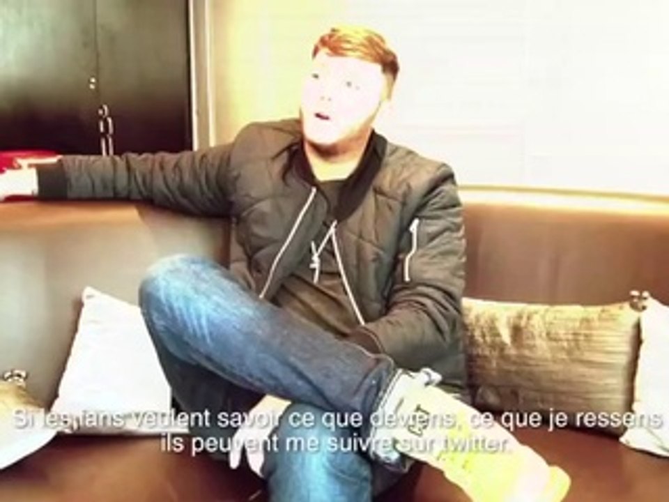 James Arthur: "Hier, j'étais personne, aujourd'hui, je vis de ma musique"