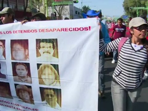 Mexico: manifestations en mémoire des étudiants tués en 1968