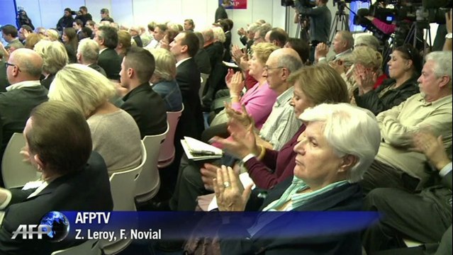 Copé à la convention de l'UMP: J'accuse Hollande de favoriser la montée du FN