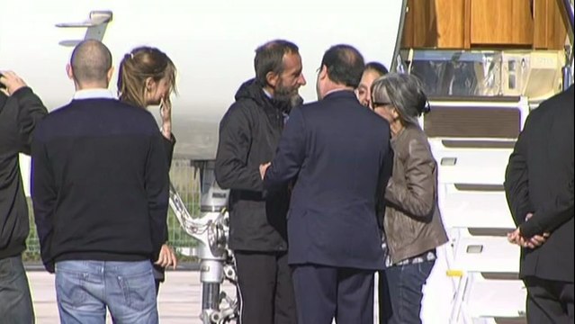 Les quatre ex-otages du Niger sont arrivés en France