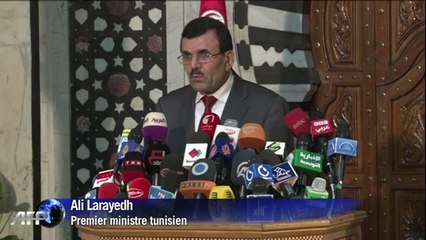 Le Premier ministre tunisien s'est engagé sur le "principe" d'une démission du gouvernement