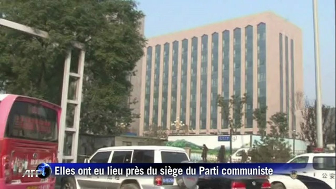 Chine: explosion devant le siège du Parti communiste, 1 mort