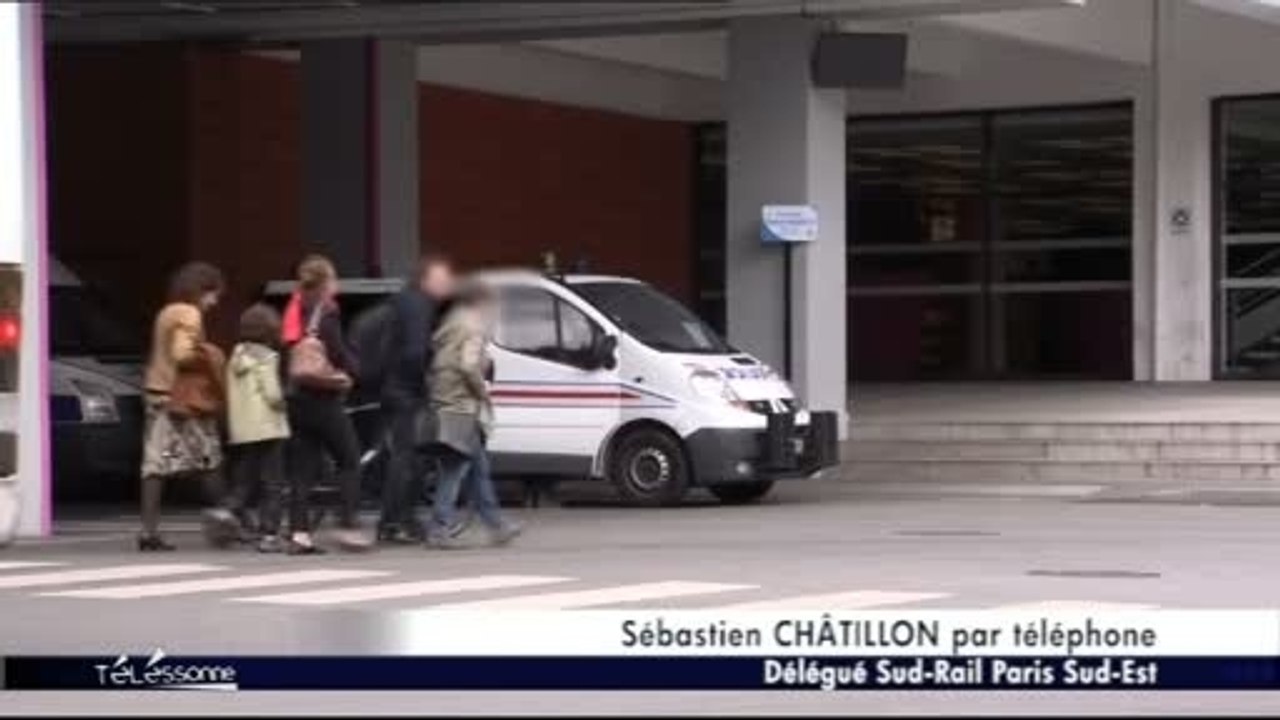 Coup de feu sur une rame du RER D (Evry)