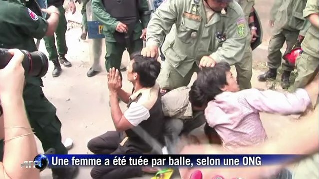 Une femme tuée par la police lors d'une manifestation d'ouvriers au Cambodge (selon des ONG)