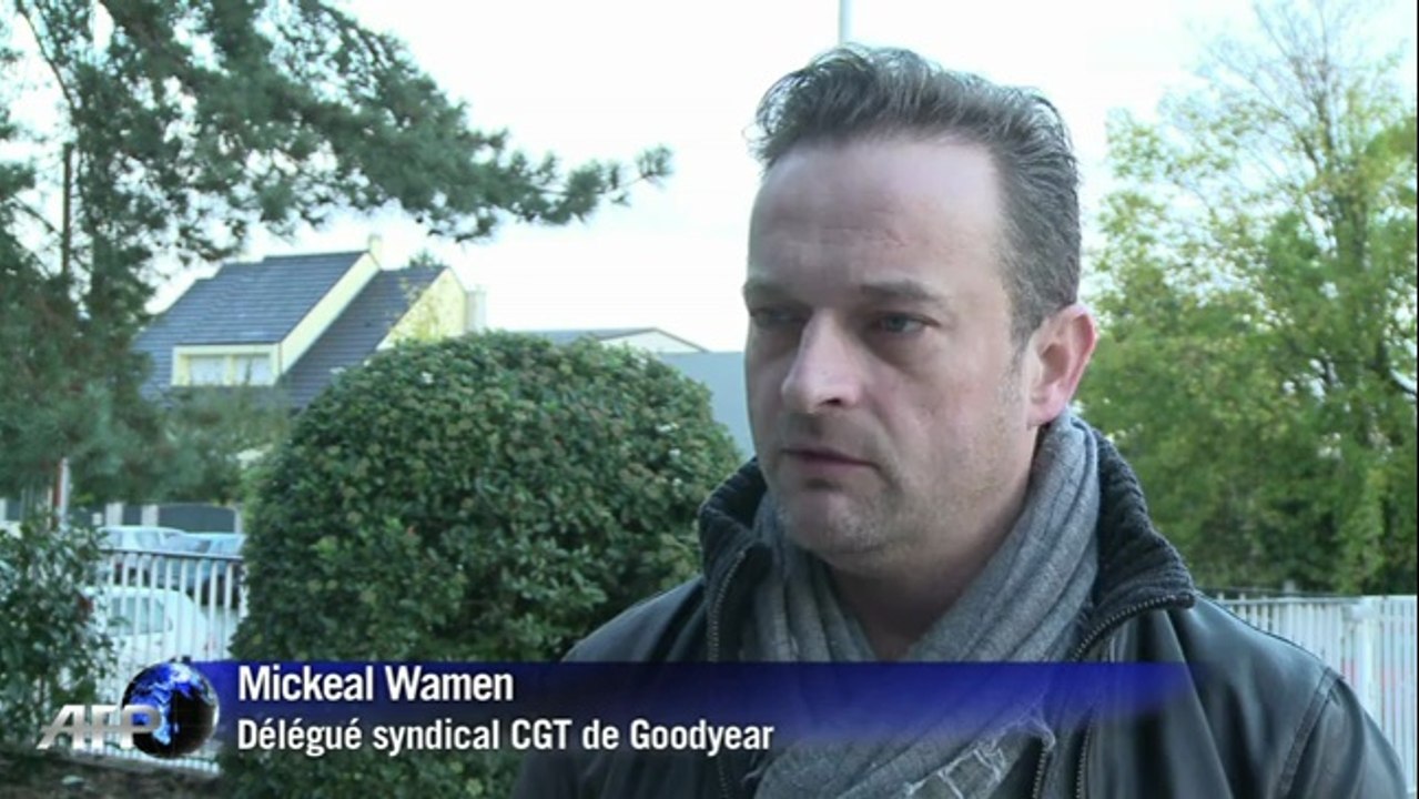 Goodyear: les syndicats et employés sont "déterminés et en colère"