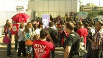 Les journalistes de RTVV se battent contre la fermeture de la chaîne publique espagnole