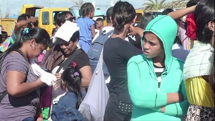 Philippines: Rapatriement à Manille des rescapés du typhon