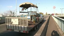Equitaxe: une centaine de camions prennent la direction du Salon du Cheval
