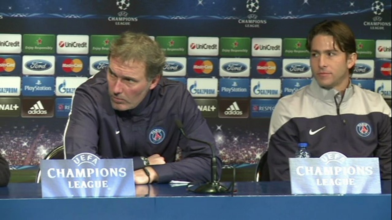 PSG – Olympiakos :  il faut “valider ce parcours qui est bon” pour Laurent Blanc