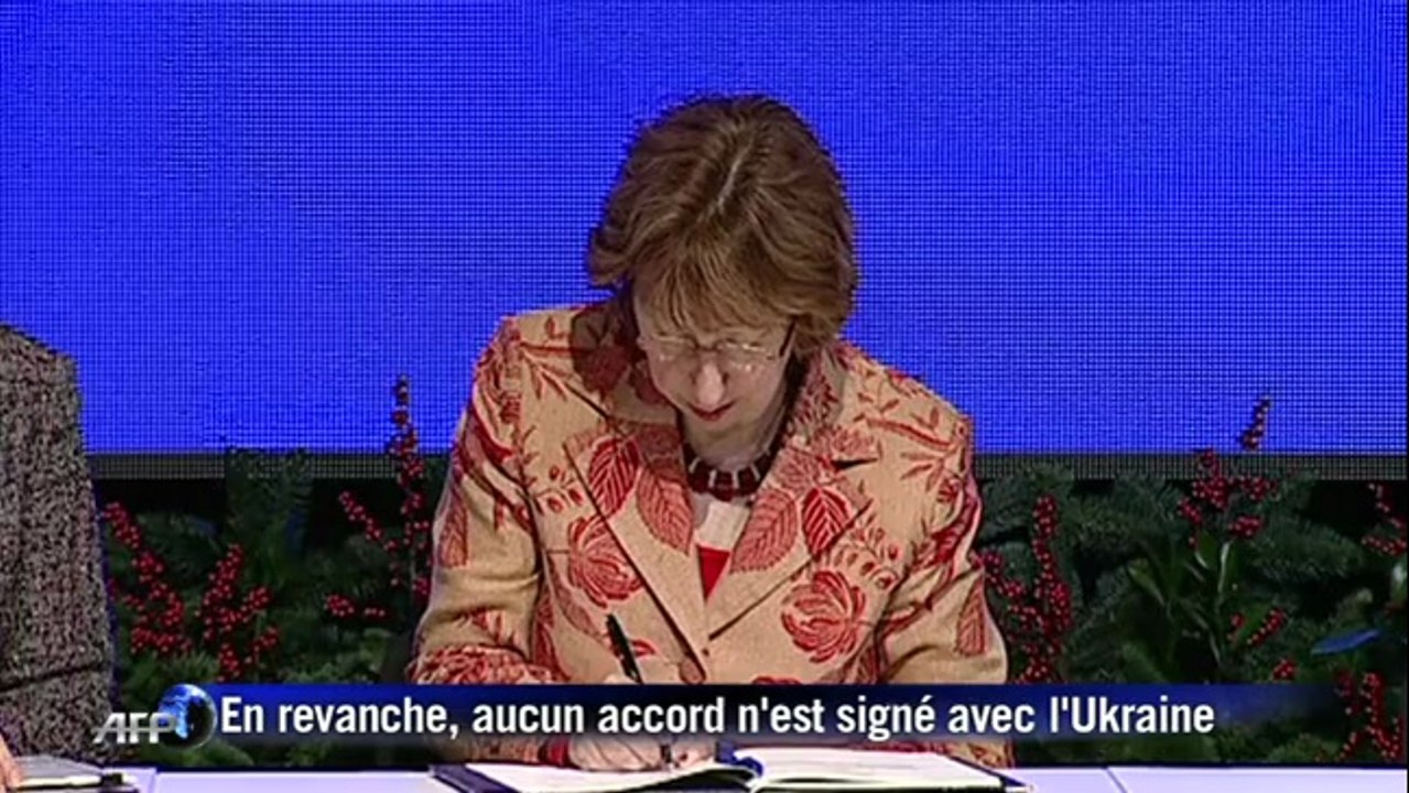 L’U.E signe un accord avec la Géorgie et la Moldavie mais pas avec l’Ukraine