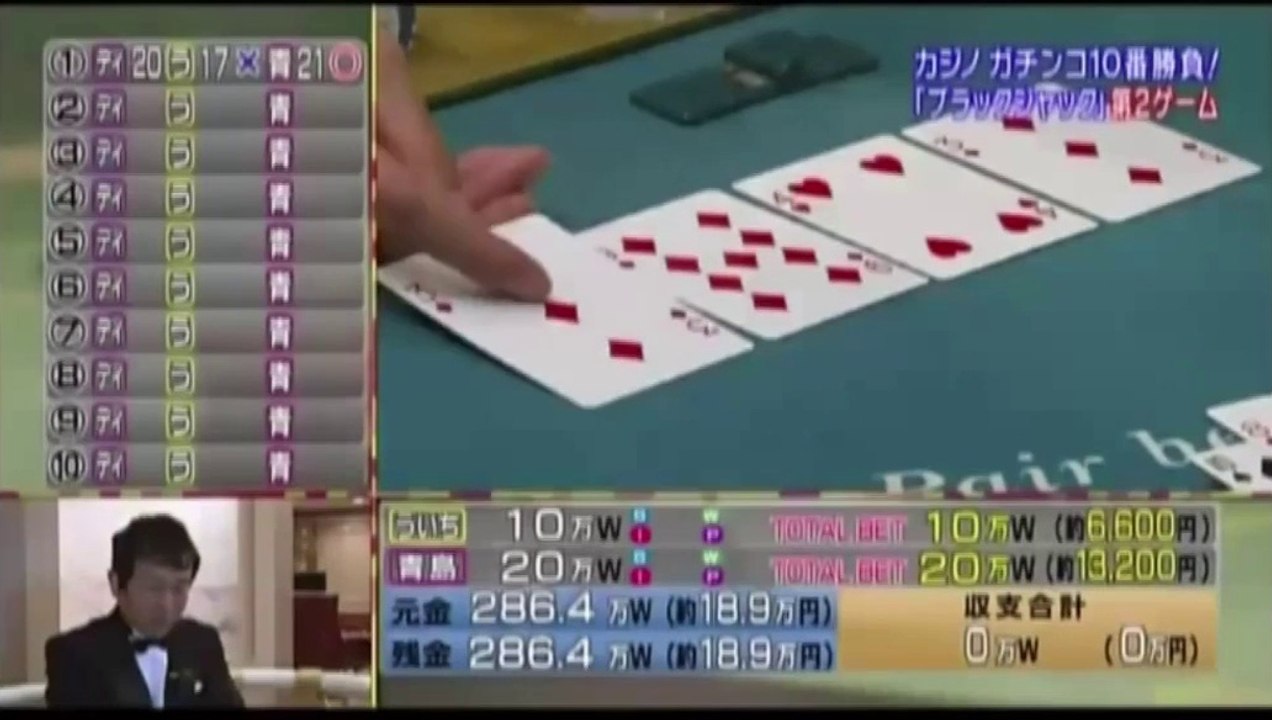 カジノ萬遊記 ブラックジャック編Part2
