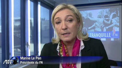 Marine Le Pen: "Il y a évidemment un lien entre immigration et insécurité"