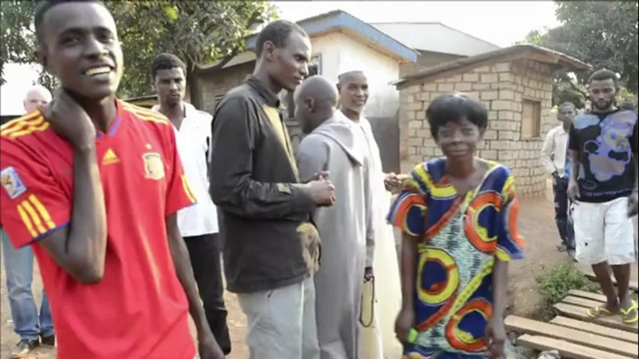 Centrafrique: Bangui, quartier popumaire de Kina